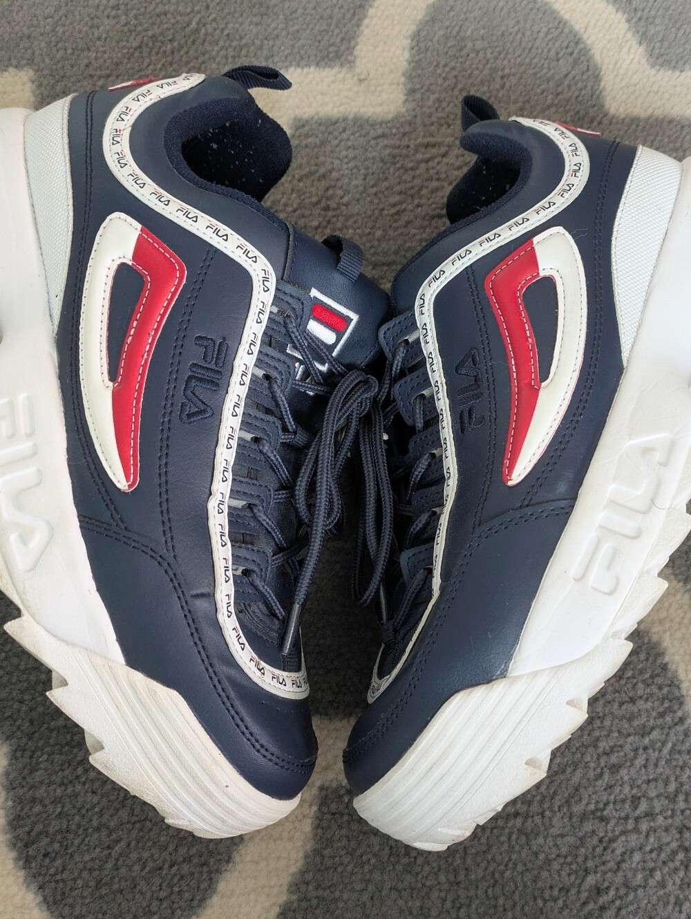Fila Disrupter 2 Navy White Red